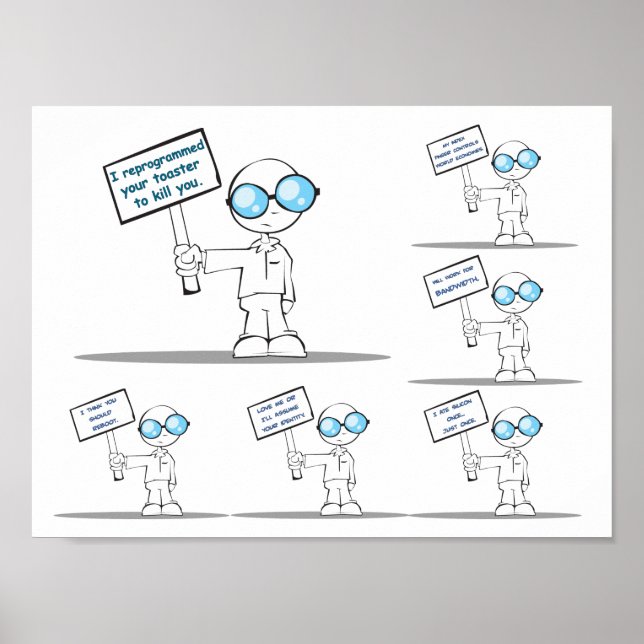 Poster Episódios Epic do geek 1-6 (Frente)