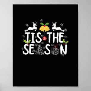 Poster Época do Ano Clássico Minimal Limpo