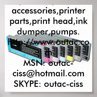 Pôster Epson 4450,Epson 4880 Cartucho Reembolsável, etc.