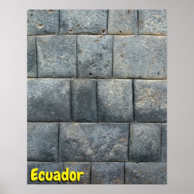 Poster Equador (Frente)