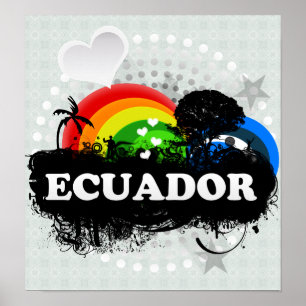 Pôster Equador frutado bonito