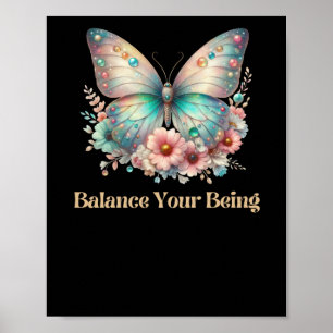 Poster Equilibre o seu ser