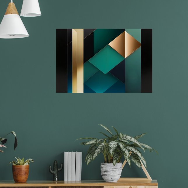 Poster Equilíbrio de Formas (Sala de Estar 1)