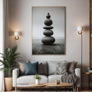 Poster Equilíbrio Zen