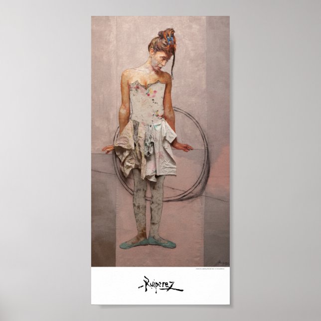 Poster "Equilibrista Con Aro", por Ruiperez (Frente)