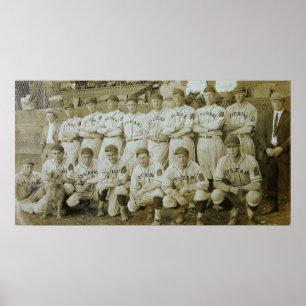 Pôster Equipa de beisebol dos indianos de Spokane