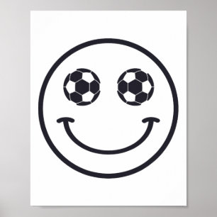 Poster Equipamento De Futebol Byll Cool Smile Soccer Para