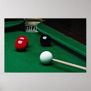 Poster Equipamento do Snooker