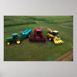 Pôster Equipamentos agrícolas