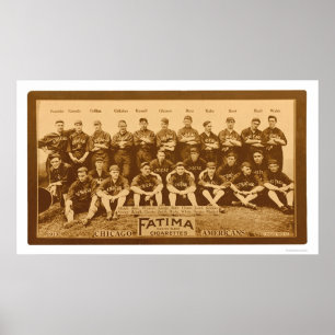 Pôster Equipe 1913 de Chicago White Sox