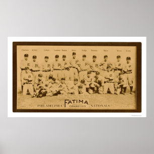 Pôster Equipe 1913 dos Philadelphia Phillies