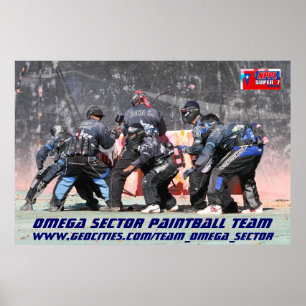 POSTER EQUIPE 2006 DO PAINTBALL DO SETOR DE OMEGA