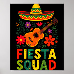 Poster Equipe da festa - cinco de maio festa mexicana Fes