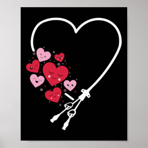 Poster Equipe de Acesso Vascular Picc Heart Valentine Pic