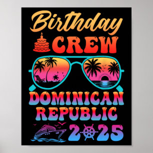 Poster Equipe de Aniversário da República Dominicana Féri