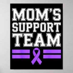 Poster equipe de apoio da mamãe família lupus conscientiz
