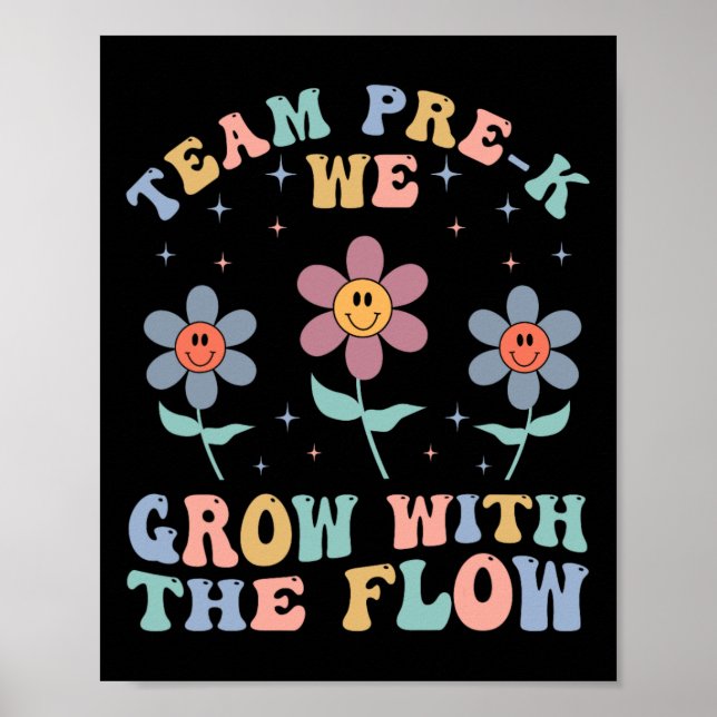 Poster Equipe de Apreciação de Professores de Pré-Escola  (Frente)