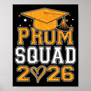 Poster Equipe de baile de formatura 2026 graduado turma d