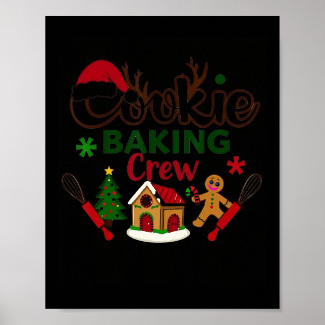 Poster Equipe de Confeitaria Familiar Divertida Confeitar (Frente)