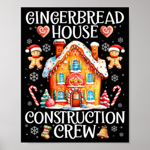 Poster Equipe de Construção de Casa de Gingerbread Assand