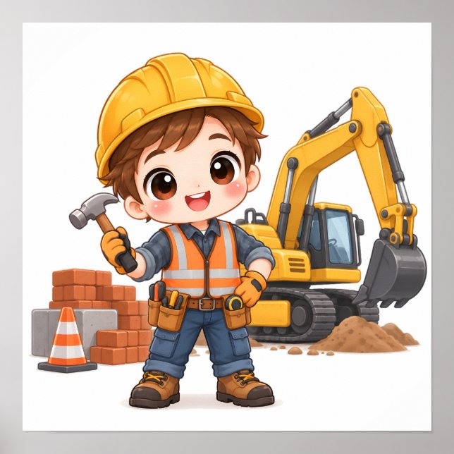 Poster Equipe de Construção Júnior (Frente)