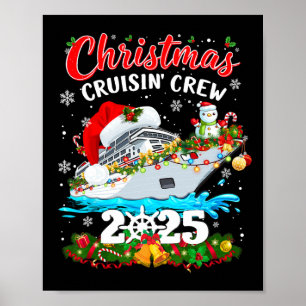 Poster Equipe de Cruzeiro de Natal 2025 Família Correspon