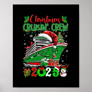 Poster Equipe de Cruzeiros de Natal 2025 Família Correspo