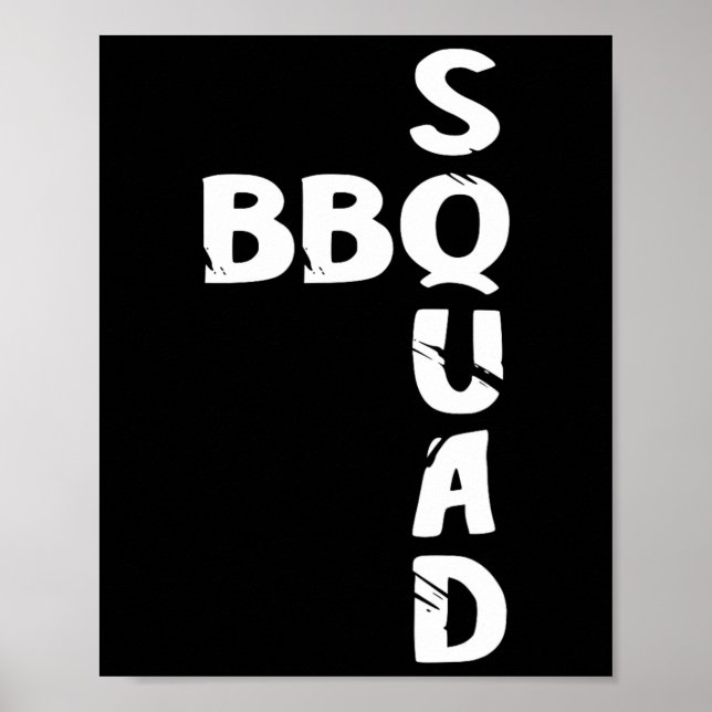 Poster Equipe De Fumadores De churrasco De Pit Grill Mast (Frente)