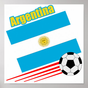Pôster Equipe de futebol de Argentina