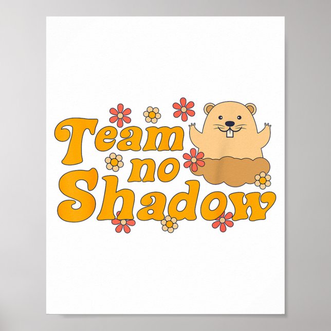 Poster Equipe de Groundhog Sem Sombra Homens Mulheres Eng (Frente)