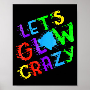 Poster Equipe de Grupo do Partido 80s com Cota Colorida R