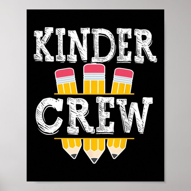 Poster Equipe de Kinder Diversão Equipe de Jardim de Infâ (Frente)