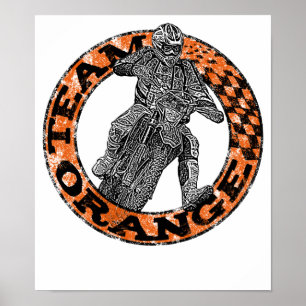 Poster Equipe de Moto