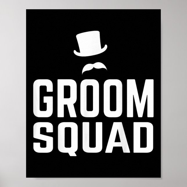 Poster Equipe de noivado de Casamento de Esquadrão Dom Ma (Frente)