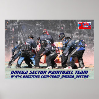 POSTER EQUIPE DE PAINTBALL DO SETOR OMEGA 2006