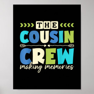 Poster Equipe de Primos 2025 Criando Memórias Férias em F