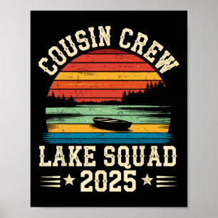 Poster Equipe de Primos 2025 Equipe de Primos Lago Esquad