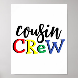 Poster Equipe de Primos Bebê 