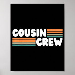 Poster Equipe de Primos Listras Férias de Verão Família R