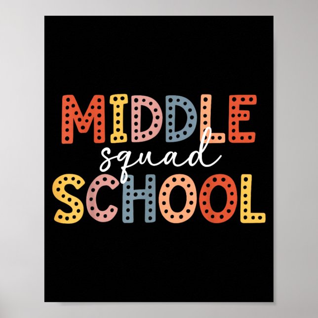 Poster Equipe de professores do ensino médio  (Frente)