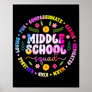 Poster Equipe de professores do ensino médio