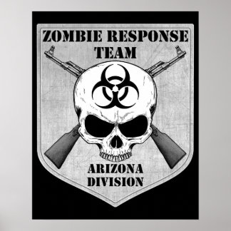 Pôster Equipe de Resposta Zombie: Divisão de Arizonas