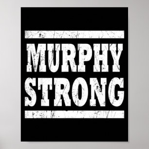Poster Equipe de Reunião Familiar MURPHY Strong Squad Sob