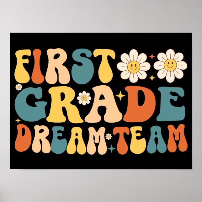 Poster Equipe de Sonhos de Primeiro Grau (Frente)