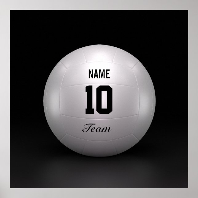 Pôster Equipe de Volei (Frente)
