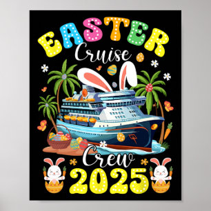 Poster Equipe do Cruzeiro de Páscoa 2025 Viagem Família C