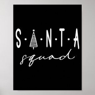 Poster Equipe do Papai Noel Natal Equipe do Papai Noel Fa