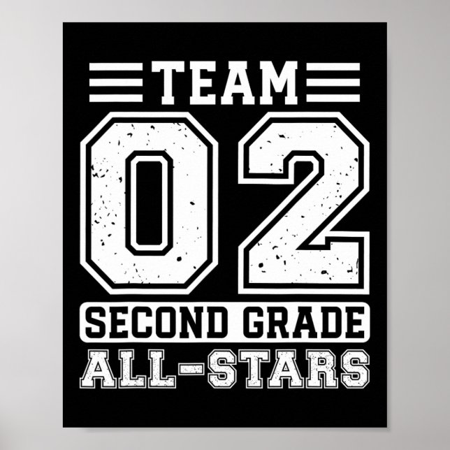 Poster Equipe do segundo do 2º ano de volta à escola (Frente)
