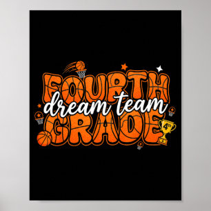 Poster Equipe dos Sonhos do Quarto Ano Professor Aluno de