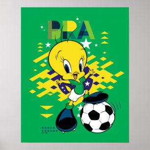 Poster Equipe Gráfica do Futebol da TWEETY™ Brasil